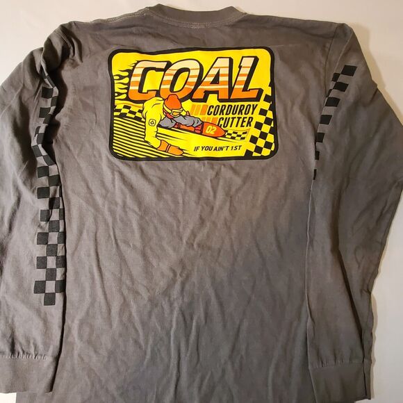 Coal Corduroy Cutter Long Sleeve Shirt Size Medium NWOT - Picture 6 of 9